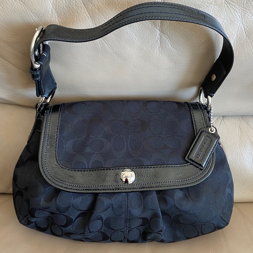 Coach Black Shoulder Bag